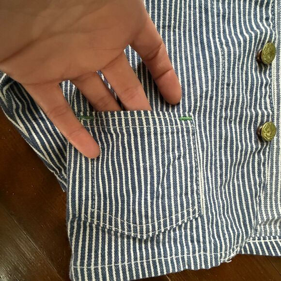 Vintage OshKosh B’gosh Union-Made Hickory Stripe Railroad Children's Jacket - Picture 13 of 13